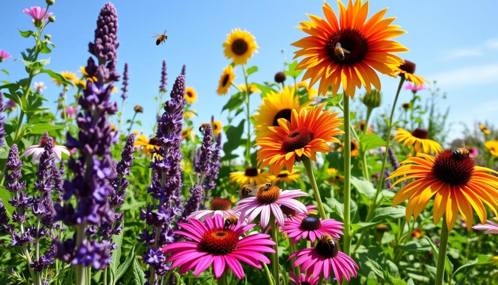 Bee-friendly plants