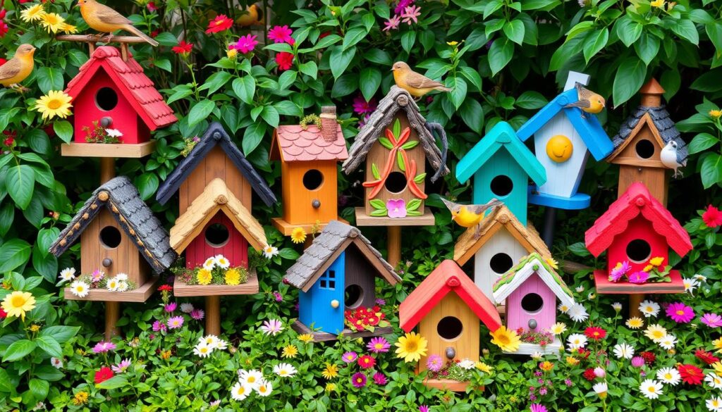 birdhouses