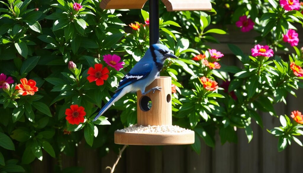 blue jay feeder