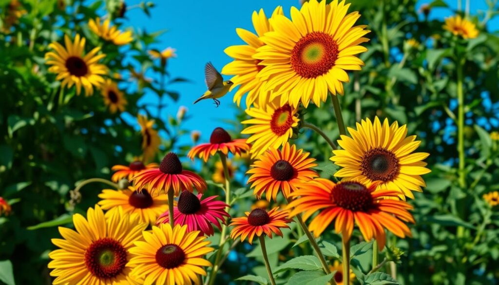 flowers that attract goldfinches