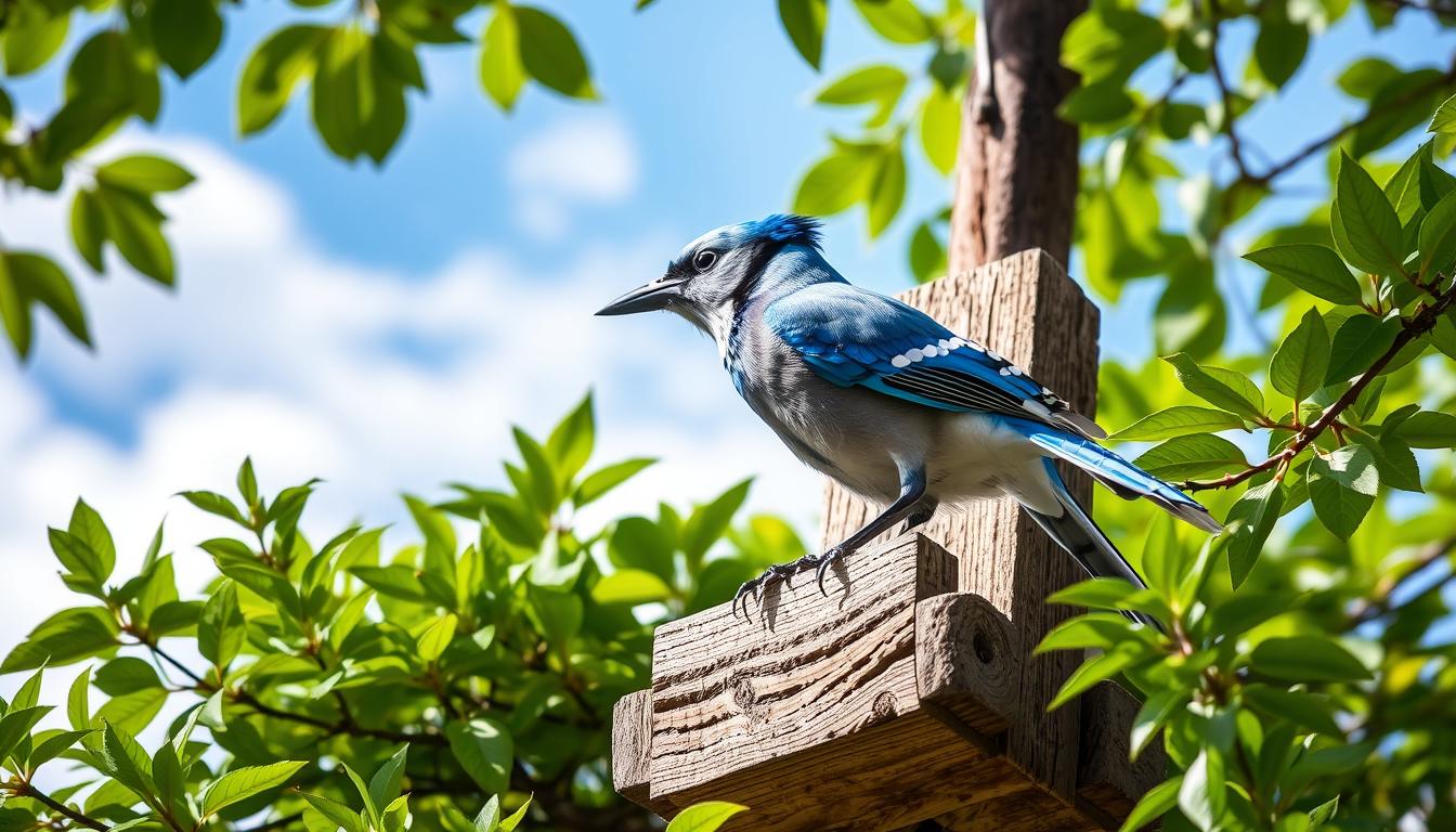 how to attract blue jays