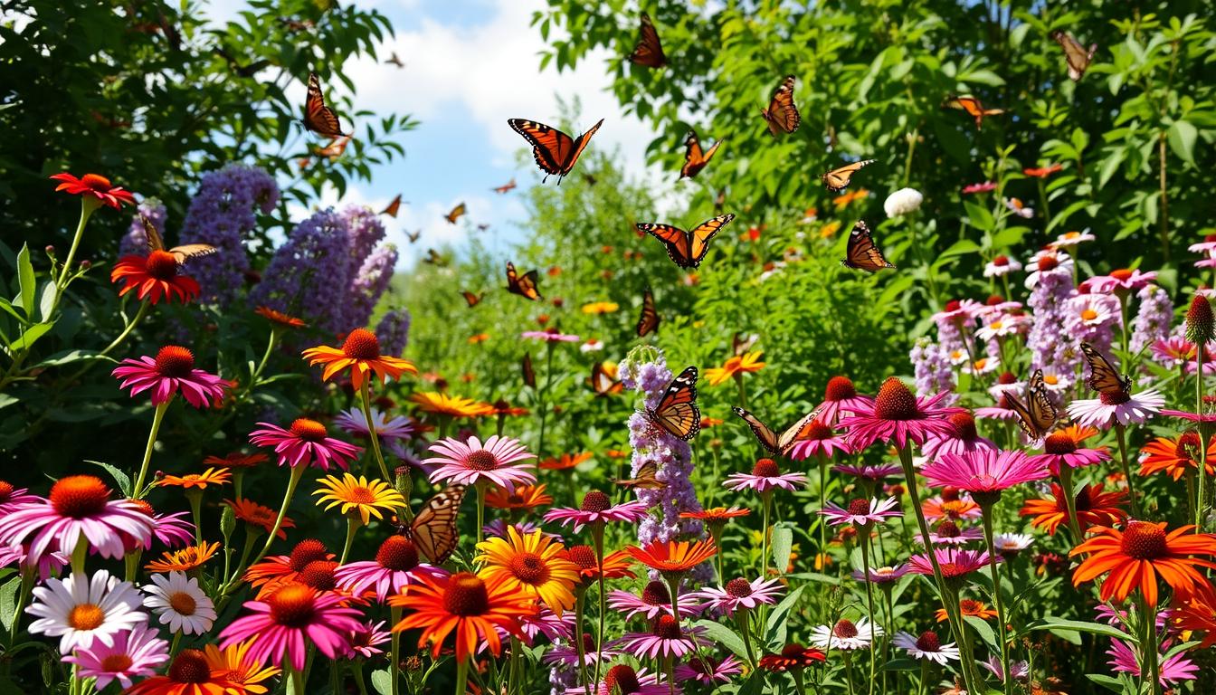 how to attract butterflies