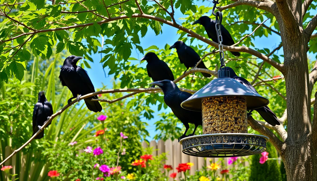 how to attract crows