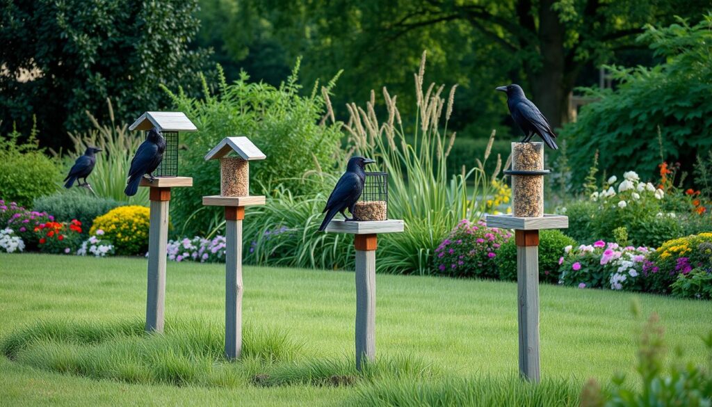 raven feeder placement